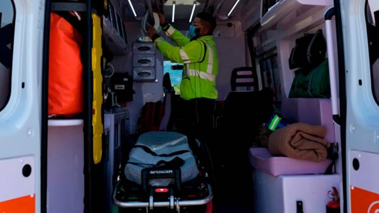 Motorist utrpel hude poškodbe