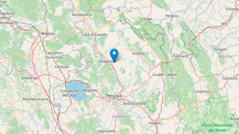 Močnejši potresni sunek v Umbriji
