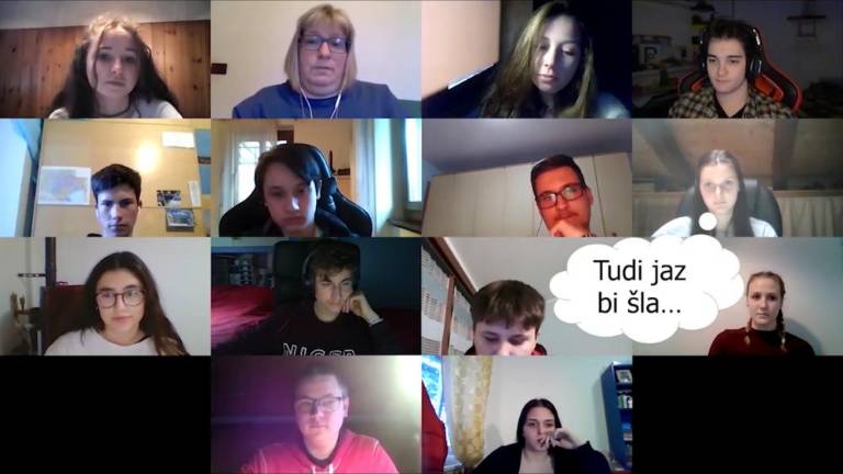 Z bivšimi dijaki iZOOMili svojevrsten Prešernov dan