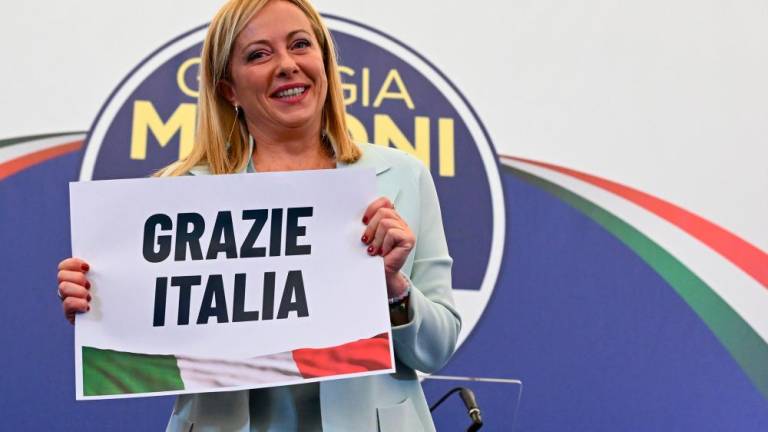 Giorgia Meloni: Vlado bodo vodili Bratje Italije