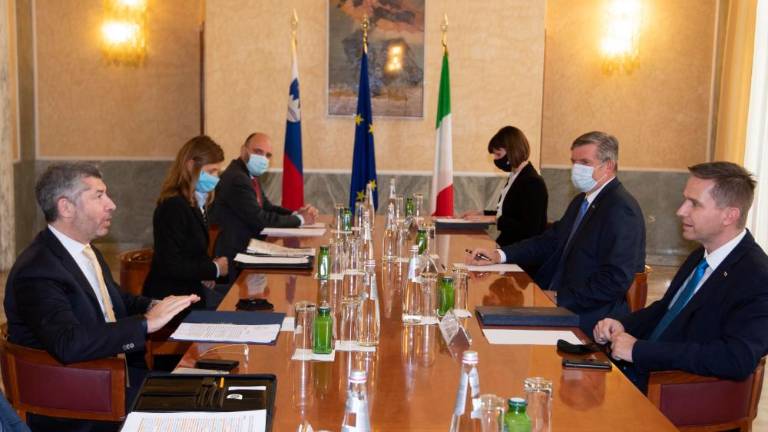 Zorčič v Rimu tudi o parlamentarnem zastopstvu slovenske manjšine