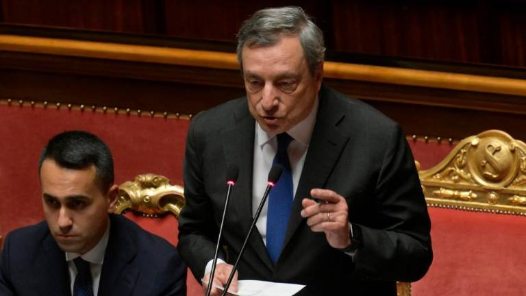 Kljub zaupnici verjeten Draghijev odstop