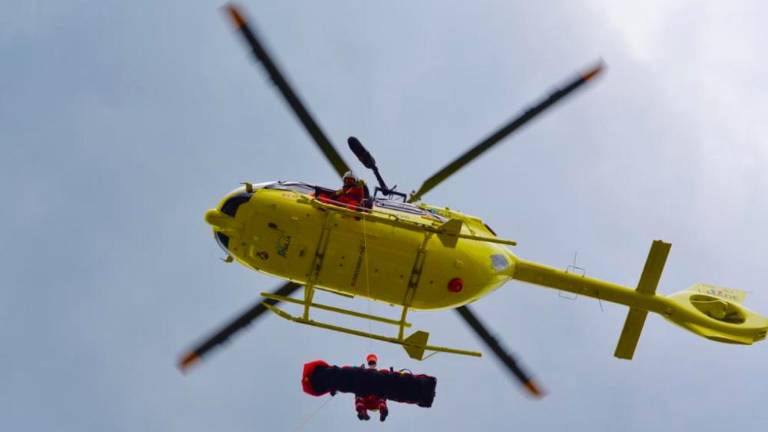 Jadralni padalec utrpel pretres možganov