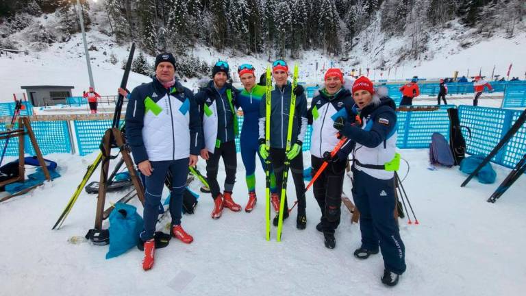 Slovenski biatlonec Pavel Trojer osvojil drugo zlato na Eyofu