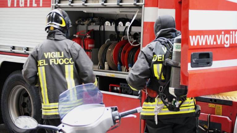 Gorelo v Starem pristanišču