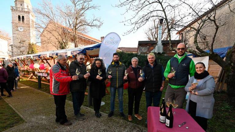 Pestro dogajanje na proseški božični tržnici