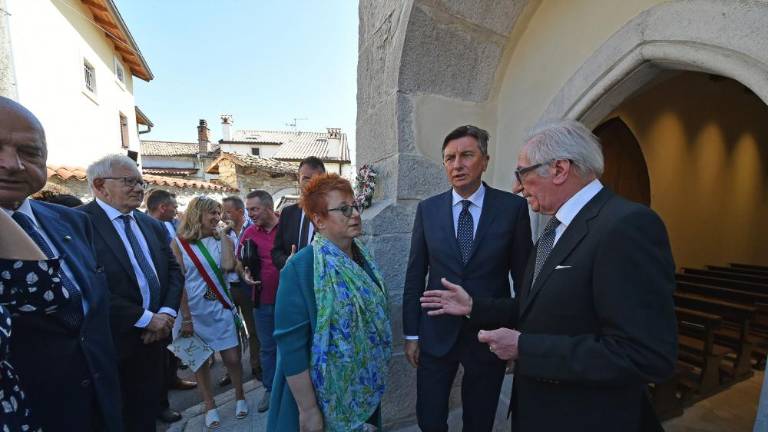 Slovenski predsednik v Križu