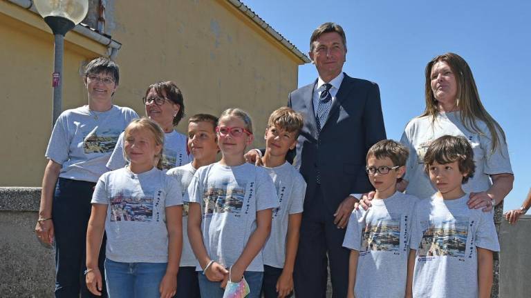 Slovenski predsednik v Križu