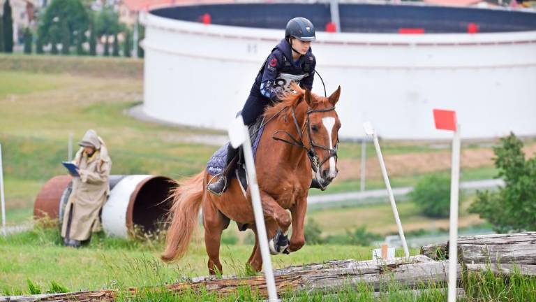 Jahači in njihovi konji močnejši od burje in dežja