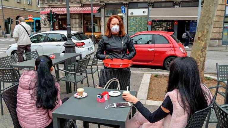 Trst se je prebudil v rdeči coni