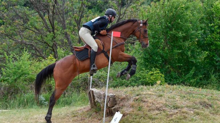 Jahači in njihovi konji močnejši od burje in dežja