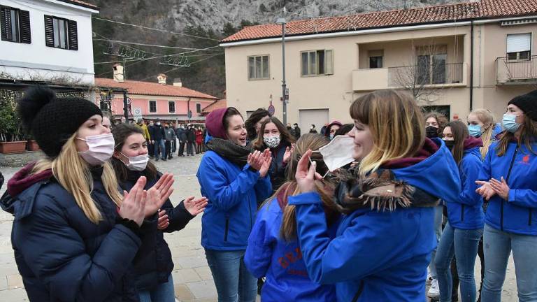 V Boljuncu letela jabolka