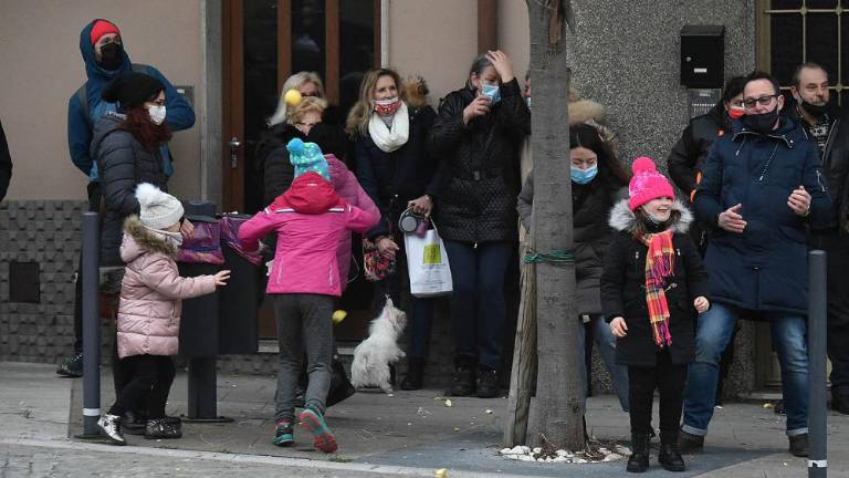 V Boljuncu letela jabolka