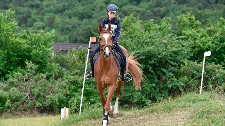Jahači in njihovi konji močnejši od burje in dežja