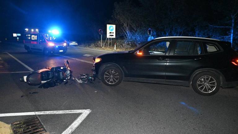 Čelno trčenje pri Proseku