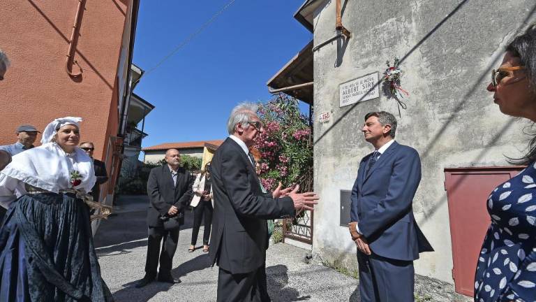 Slovenski predsednik v Križu