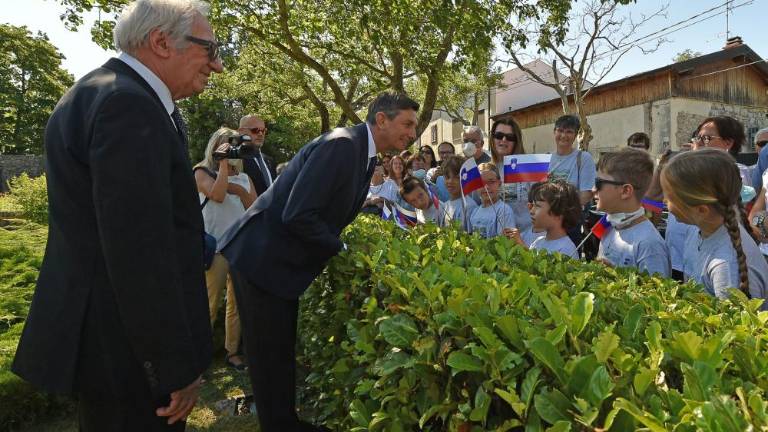 Slovenski predsednik v Križu