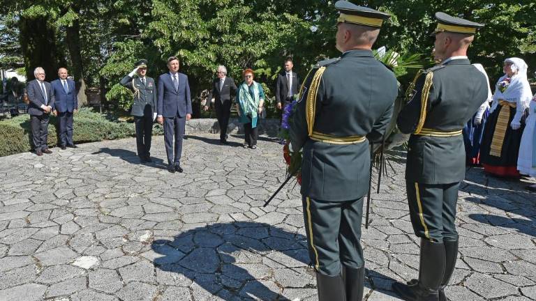 Slovenski predsednik v Križu