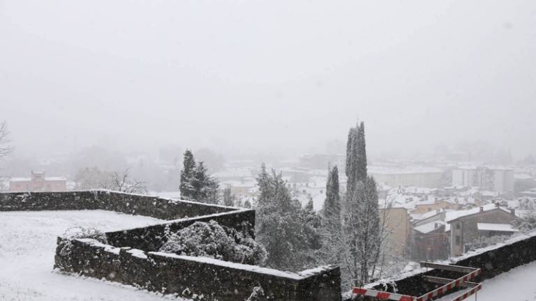 Sneg na Goriškem