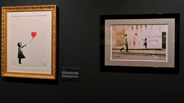Banksyjeva razstava The great communicator