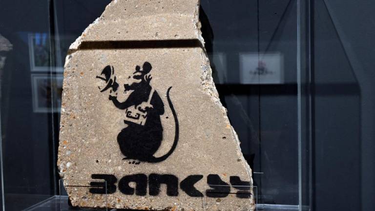 Banksyjeva razstava The great communicator