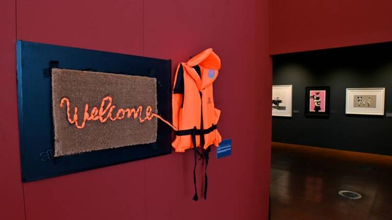 Banksyjeva razstava The great communicator