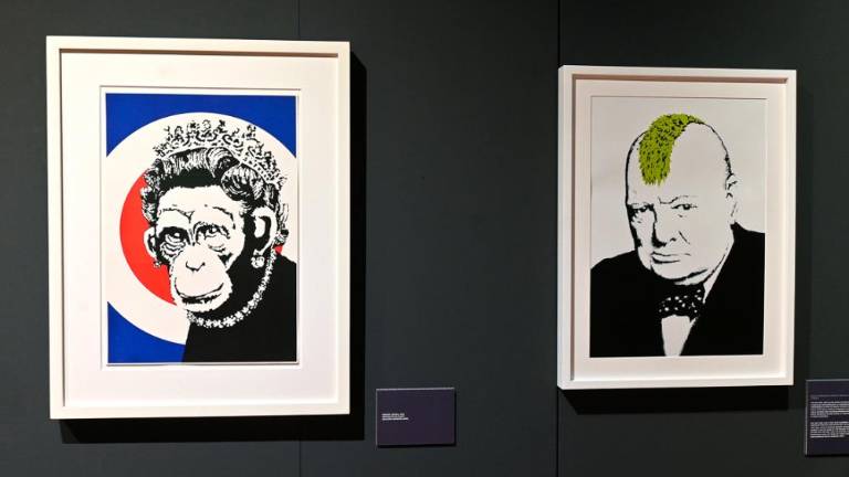 Banksyjeva razstava The great communicator