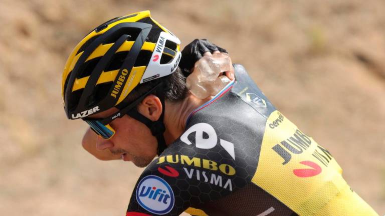 Mezgec četrti, nov padec Rogliča