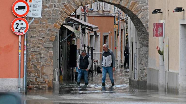 Poplave v Trstu in Miljah