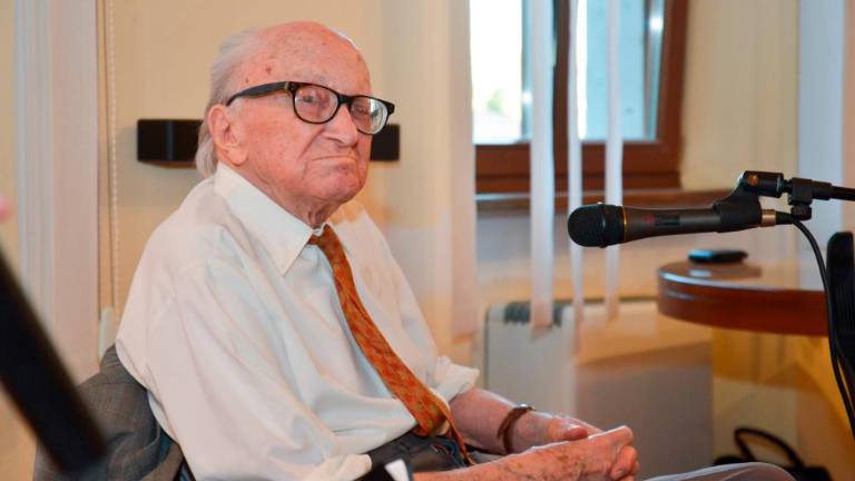 Boris Pahor najstarejši moški v Severni Italiji