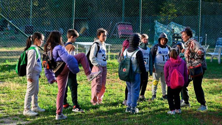 Osem osnovnih šol na tradicionalnem orieenteringu