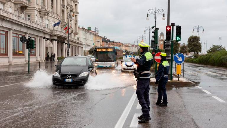 Poplave v Trstu in Miljah