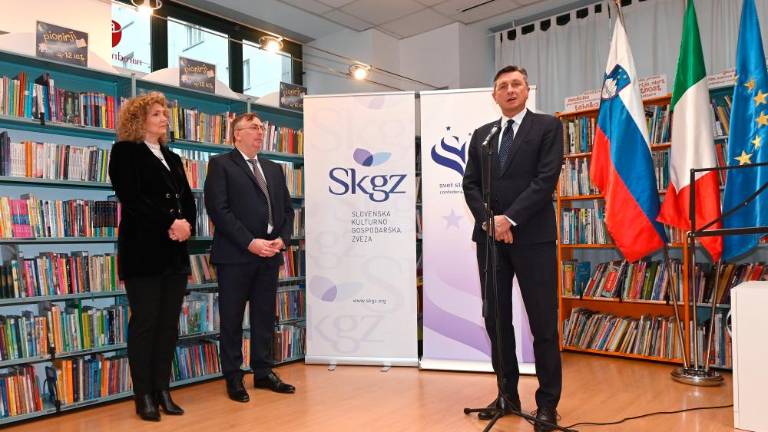 Predsednik Borut Pahor na poslovilnem obisku pri Slovencih v Italiji