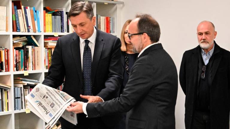 Predsednik Borut Pahor na poslovilnem obisku pri Slovencih v Italiji