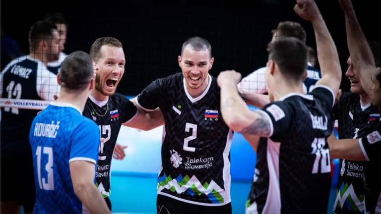 Slovenski odbojkarji v polfinalu najmočnejše lige na svetu