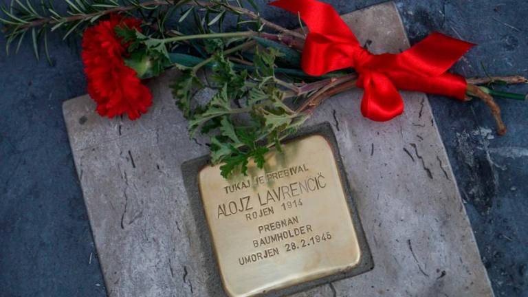 Tlakovec spomina so dobili še Bruno, Mario in Alojz