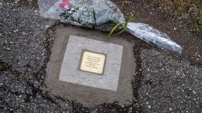 Tlakovec spomina so dobili še Bruno, Mario in Alojz