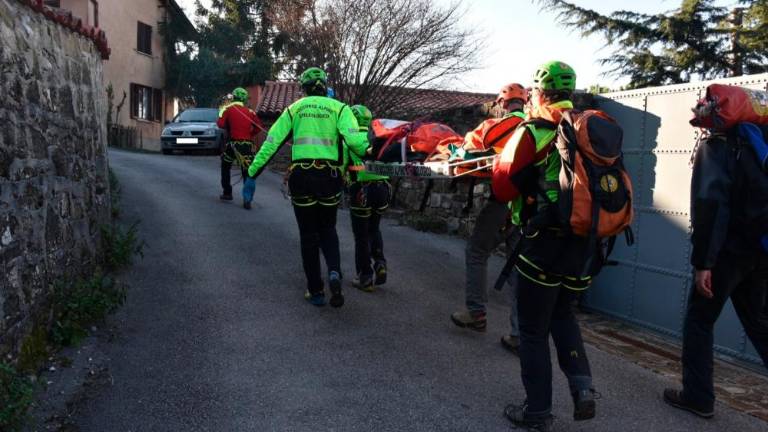 Padec v prepad usoden za alžirskega migranta