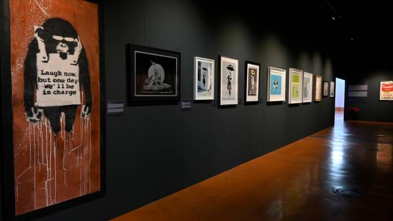 Banksyjeva razstava The great communicator