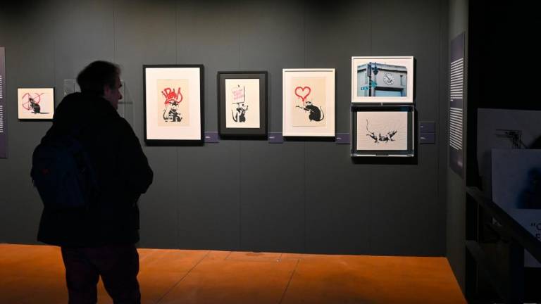 Banksyjeva razstava The great communicator