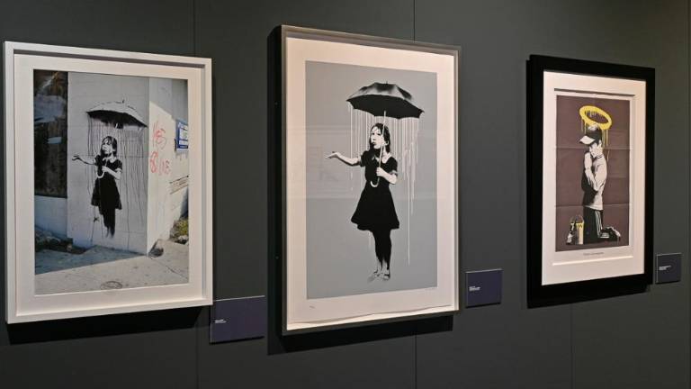 Banksyjeva razstava The great communicator