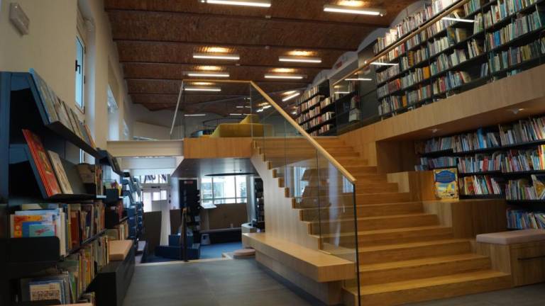 Odložili odprtje Feiglove knjižnice (foto)