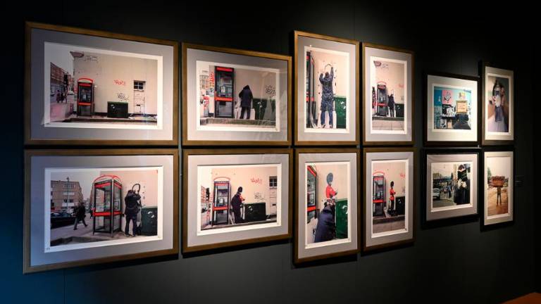 Banksyjeva razstava The great communicator