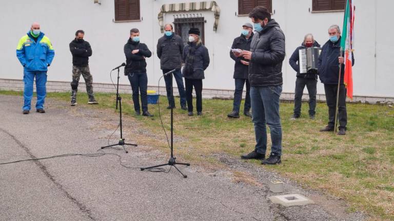 Tlakovec spomina so dobili še Bruno, Mario in Alojz