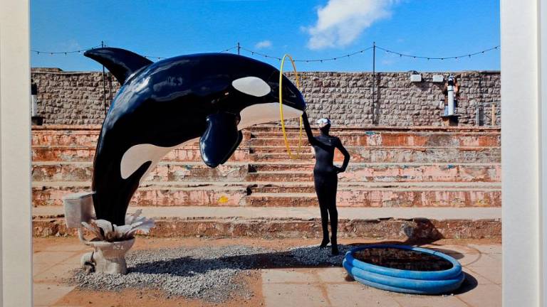 Banksyjeva razstava The great communicator