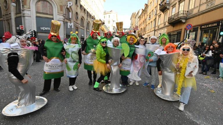 Trst danes v domeni pustnih šem