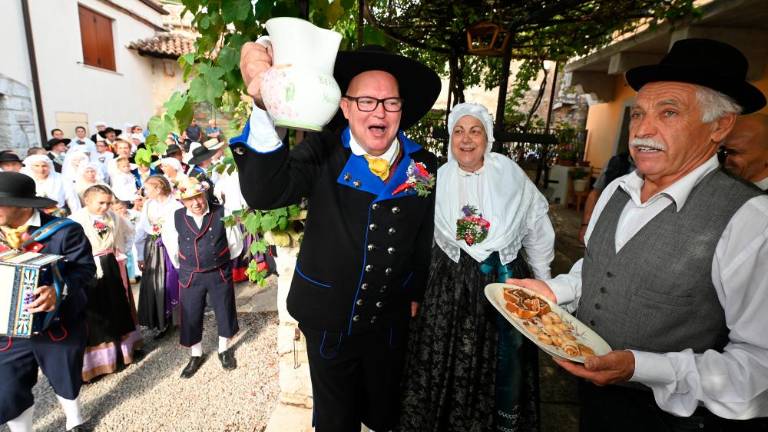 S slavnostno poroko Kraška ohcet doživela svoj višek