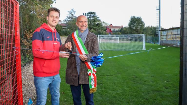 Novo pomožno igrišče in druge novosti v Doberdobu