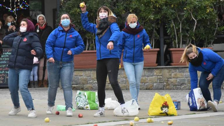 V Boljuncu letela jabolka