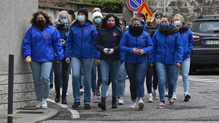 V Boljuncu letela jabolka